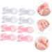Hemoton 4 Pairs Double Hole Toe Splitter Thumb Splints - Nail Art Tools for Big Toe Hammertoe, Straightener, Separator, Spacers, Bunion Correctors - Aldult Orthotics Protector - Buy Online on GoSupps.com