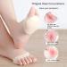 High Heel Toes Pads - Honeycomb Fabric Forefoot Support 6 Pairs (White Skin Pink) for Women - Summer Comfort & Style - Buy Online on GoSupps.com