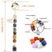 7 Chakras Healing Crystals Natural Gemstones Spiritual Gifts for Women Polished Tumbled Stones Positive Energy Spiritual Meditation Hanging Ornament/Window Ornament/Feng Shui (Healing Crystals-03) - Buy Online on GoSupps.com