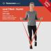 Sammons Preston Non-Latex Resistance Bands - 5pk for Exercise Physical Therapy Strength & Flexibility - Buy Online on GoSupps.com