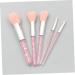 5 Set Powder Brush Face Painting Makeup Kit for Women - Diamond Blush & Eyebrow Brushes - Travel-Friendly Pink Suite - Perfect Facial Cosmetics Tool - Buy Online on GoSupps.com