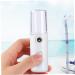 AUTSUPPL 1pc Sprayer Hydrating Humidifier Pore Cleaner Face Humifigier Handy Mist Sprayer Face Steamer White - Buy Online on GoSupps.com