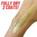 Liquid Latex Fashions | Ammonia Free Metallic Gold Face Paint for Kids & Adults | 16 oz - Perfect for Artwork School Plays Cosplays & Concerts - Buy Online on GoSupps.com
