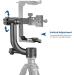 Neewer Carbon Fiber 360 Panoramic Gimbal Tripod Head for DSLR Cameras - 30lbs Capacity - Arca-Swiss Standard Plate - Bubble Level Included - Buy Online on GoSupps.com
