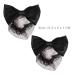 Artibetter Barrette Hairnet Snood Bowknot Decor Hair Clip 2pcs for Women - Buy Online on GoSupps.com