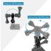 Buy Faefty Ball Joint Bracket for GoPro - 360 Rotatable Aluminum Arm with Wrench | Compatible with Hero 11 10 9 8 7 6 5 4 SJCAM & YICAM - Buy Online on GoSupps.com
