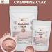 mGanna 100% Natural Calamine Clay Powder 1 LBS / 454 GMS for Anti-Ageing & Skin firming Creams Lotion and Soap Making - Buy Online on GoSupps.com