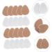 Didiseaon 10 Pairs Forefoot Pads - Comfort & Cushioning for High Heels | Metatarsal Toe Filler Inserts | Non-Slip Wool Fleece - Buy Online on GoSupps.com
