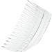 Glitz4Girlz 4 Pack 7cm Clear Hair Side Combs Slides Grips - Buy Online on GoSupps.com
