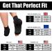 Plantar Fasciitis Compression Socks for Pain Relief | Black, Men/Women, S/M | Foot Arch & Heel Support Sleeves with 24/7 Compression - 1 Pair - Buy Online on GoSupps.com