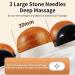Buy Electric Abdominal Massage Device | Automatic Bian Stone Massager with 3 Strength Levels & Intelligent Timing for Belly Back & Neck - Buy Online on GoSupps.com