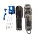 Flcivsh Electric Hair Clipper Kit Camouflage Barber Shop Styling Cordless Trimmer DIY Housing Cover for 8148/8591 D