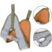 2-Part Neck Traction Device - Fix Neck Strap & Cover for Spine Alignment & Chronic Neck Pain Relief - Buy Online on GoSupps.com