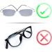5 Pairs Glasses Nose Pads Glasses Silicone Nose Pads Anti-Slip Adhesive Nose Pads Sunglass Pad Glasses Pads Nose for Glasses Sunglasses Spectacles 5 Pairs Transparent - Buy Online on GoSupps.com