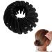 Bird Nest Magic Hair Clip Bird Nest Velvet Magic Hair Clip Three Rows of Teeth Styling Supplies for Making Ponytail Bun and Hairpin for Long Short Curly Straight Hair