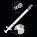 1ml Syringes with Caps - Pack of 50pcs | High Quality Medical Grade Syringe Set - Buy Online on GoSupps.com