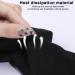 XPEX 2 Pairs Sun Protection Gloves UV Protection Manicure Gloves Lightweight and Breathable Soft and Comfortable Protects Hands from Sunburns (Black) - Buy Online on GoSupps.com