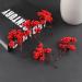 HOMSFOU 50 Pcs Artificial Red Fruit Xmas Holly Berries Stems Simulation Red Berries Holly Berries for Crafts Fake Holly Berries Desk Topper Christmas Tree Picks Plastic Fake Branch Berry - Buy Online on GoSupps.com