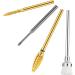 JCMASTER Professional Nail Drill Bits Set Tungsten Steel High Heat Absorption Suitable for Nail Salon Nail Art DIY Model Name: Professional Nail Drill Bits Set - Buy Online on GoSupps.com