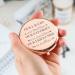 Dyukonirty Rose Gold Compact Makeup Mirror - Unique Friendship Gift for Women - Ideal for Birthday, Wedding, Christmas & Graduation - Buy Online on GoSupps.com