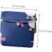Frcolor 2 Sets Women s Cartoon Bandage Zipper Wallet - High Capacity Mini Money Exchange Bags - 3-Ply Pack for Girls | International Shipping - Buy Online on GoSupps.com