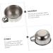 DOITOOL 4pcs Stainless Steel Shaving Soap Bowl Set - Silver Beard Cosmetic 10x8.5cm - Ideal for Men s Grooming - Buy Online on GoSupps.com