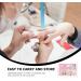 Lurrose 4-Piece Nail Art Stamp Set | Silicone Nail Printing Tools for Manicure | International Shipping Available - Buy Online on GoSupps.com