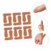 STAHAD Big Toe Orthotics Set - 6pcs Micro Elastic Cloth Breathable Protectors - Buy Online on GoSupps.com