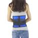 Neoprene Double Pull Posture Support Brace - Aofit Lumbar Lower Back Support Belt (XXL 40-44 inches) - Black & Blue - Buy Online on GoSupps.com