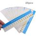 Jashem 16 Colors Teeth Whitening Shade Guide Porcelain - 25PCS Tooth Bleaching Chart for Professional/Household Oral Care - Buy Online on GoSupps.com
