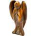 Kyeygwo Angel Gemstone Crystal Guardian Figures - 7cm Tiger Eye Reiki Feng Shui Decoration for Peace & Love - Buy Online on GoSupps.com