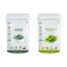 DK curry leaf powder + green chili powder (Hari Mirchi powder) 200g each (super economical combo pack)