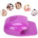 Portable Nail Dryer - Cooling Fan for Quick Drying of Nail Polish (Violet) | Ideal for Home and Salon Use - Buy Online on GoSupps.com