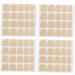 FRCOLOR 100 Sheets Nail Tabs Adhesive Nail Sticker Nail Wraps Sticker Fake Nails Sticker Manicure Nail Glue Sticker Nativity Stickers Nail Art Sticker False Nail Glue Removable Nail Decals Yellowx2pcs 6.2X6.2cmx2pcs - Buy Online on GoSupps.com