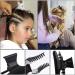 12 Pack BAHABY Hair Clips for Styling - Black & White Butterfly Hair Clamps for Women - Ideal for Deep Conditioning, Blow Drying, Cutting, and Coloring - Buy Online on GoSupps.com