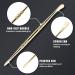 Harskiyer 12pcs Gold Wax Carving Tools Set - 4.75 Inch Double-Ended Stainless Steel Sculpting Spoons for Clay and Wax Sculpting - Buy Online on GoSupps.com