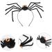 Didiseaon Spider Headdress Day of The Dead Headwear Spider Web Fascinator Spider Halloween Costume Makeup Headbands Prom Hair Accessories Hair Gems for Women Spider Cosplay Polyester Plush - Buy Online on GoSupps.com