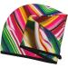 Rainbow Stripe Coral Velvet Dry Hair Cap | Anti-Frizz Cap for Curly Long & Thick Hair - International Shipping - Buy Online on GoSupps.com