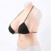 Knobco High Collar Silicone Breast Forms | Realistic Fake Boobs for Mastectomy & Enhancers | Perfect for Weddings Christmas Halloween | Brown Skin Size H - Buy Online on GoSupps.com