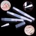 12Pcs 3ml Empty Nail Oil Pens with Brush Tip for Lip Gloss and Eyelash Growth - Transparent Twist Pens for Precise Application (12PCS) - Buy Online on GoSupps.com