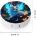 Blue Fox Contact Lens Travel Kit - Portable Cute Contact Box with Mirror for Outdoor Use - Buy Online on GoSupps.com