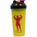 Universal Nutrition Logo Shaker Cup - 700ml Yellow | Top Quality Mixing for Supplements - Buy Online on GoSupps.com
