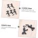 Safigle 10-Pack Halloween Gecko Simulation Toys - Mini 3.5x8cm Gecko Models for Halloween Decorations & April Fools' Day Gifts - Buy Online on GoSupps.com