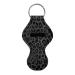 COEQINE Lip Balm Keychain for Women and Girls - For Lipstick Lipstick Lip Balm Black Leopard Print
