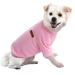 Hualisiji dog sweater fleece dog sweater Small dogs warm dog sweatshirt warm and light with a soft texture easy to wear and light colors (XL pink) XL pink