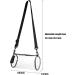 Zenfun Clear Shoulder Bags - 3 Pack Transparent Wallets Stadium Approved PVC Bags for Sports Concerts Festivals Events & Hiking - Adjustable Straps Black - Buy Online on GoSupps.com