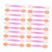 Healeved 240 Pcs Sponge Makeup Stick Eyeshadow Makeup Brush Makeup Eye Shadow Brush Non Latex