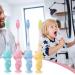 YUECI Children's Toothbrush - Soft Bristles Cartoon Design for Ages 3-12 | Bear & Rabbit Multi-Color 4-Pack - Buy Online on GoSupps.com