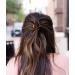 Fsmiling 3-Piece Acetate Hair Clips Set for Women | Small & Medium Hair Clips for Thin & Thick Hair - Stylish & Durable - Buy Online on GoSupps.com