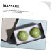 Mobestech Handball Massage Tool - Jade Fitness Massage Balls for Training & Relaxation | Ideal for Gymnastics & Sports - Buy Online on GoSupps.com
